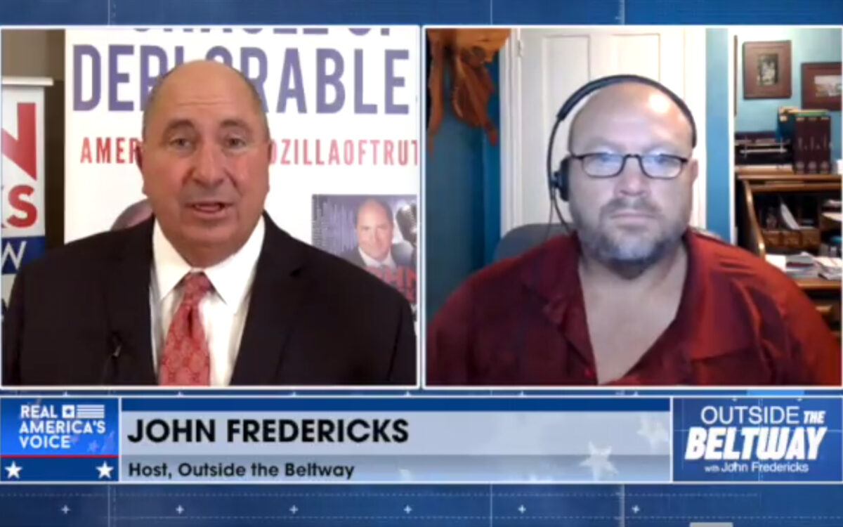 Real America’s Voice, Outside the Beltway John Fredericks Interviews Jason Fyk on Social Censorship
